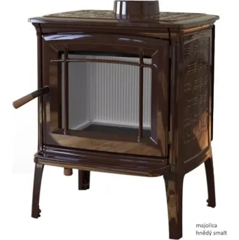 Krbová kamna Hergom Craftsbury hnědý smalt