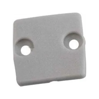 LED lišta Záslepka pro hliníkový profil FLOOR šedá 1 ks