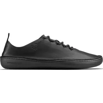 Pánská móda VIVOBAREFOOT SENSUS MOC LACE UP LEATHER MENS OBSIDIAN 40 černá