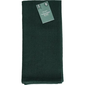 Utěrka Bavlněná vaflová utěrka / zelená kuchyňská hadřík WAFFLE