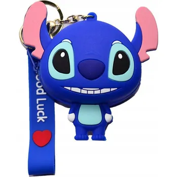 Přívěsek PŘÍVĚSEK NA KLÍČE PENĚŽENKA STITCH MODRÁ PŘÍVĚSEK NA MINCE