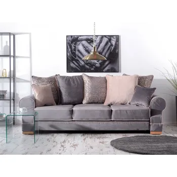 Pohovka VENETI Sherly šedá / béžová