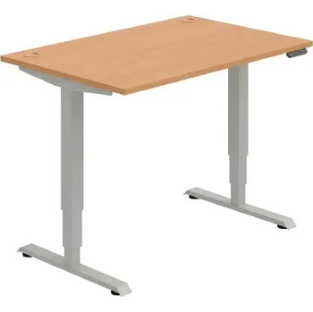 Kancelářský vozík HOBIS výškově stavitelný stůl MOTION RUN MSR 3M 1200, paměť.ovládání, buk + doprava zdarma