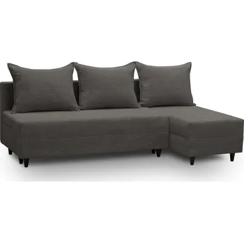 Sedací souprava Rozkládací sedací souprava ROKSA - hnědá, pravá