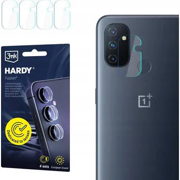 Pouzdro na mobilní telefon 4x Hybridní Sklo na objektiv fotoaparátu pro OnePlus Nord N100 3mk Hardy Fusion Lens