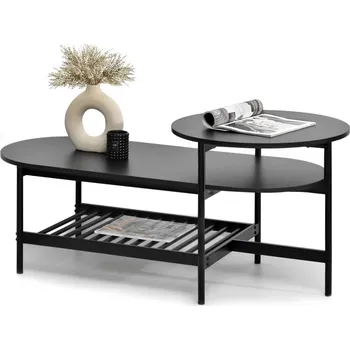 Konferenční stolek Široký konferenční stolek CILIAN - černý