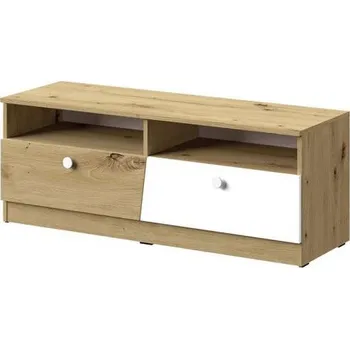 Televizní stolek Televizní stolek CHIMA - dub artisan / bílý