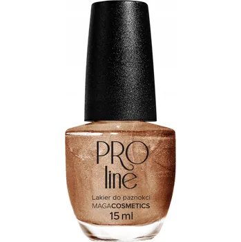 Lak na nehty Perleťový lak na nehty béžový teplý s třpytkami krycí Proline 097