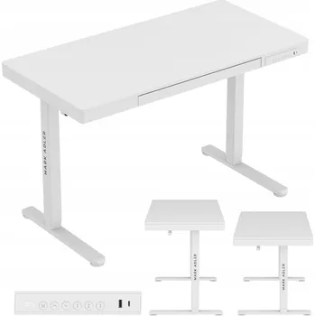 Ergonomický elektrický stůl Markadler Leader 8.2 bílý 120x60 cm