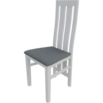 Jídelní židle Jídelní židle MOVILE 42 - bílá / šedá 1