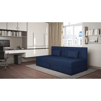 Dětská postel Válenda s úložným prostorem 90x200 ALAMO 1 - tmavě modrá