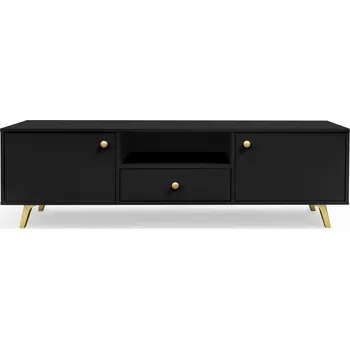 Televizní stolek Televizní stolek JOELE - černý