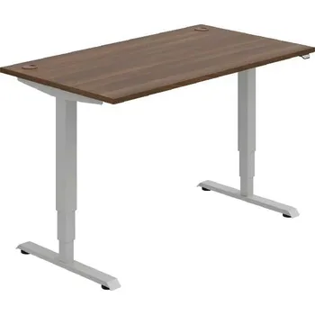Kancelářský vozík HOBIS výškově stavitelný stůl MOTION RUN MSR 3 1400, stand.ovládání, ořech + doprava zdarma