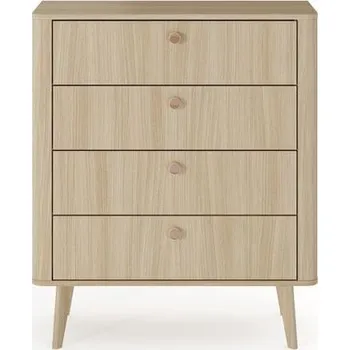 Komoda Úzká komoda se šuplíky TROY - dub barista