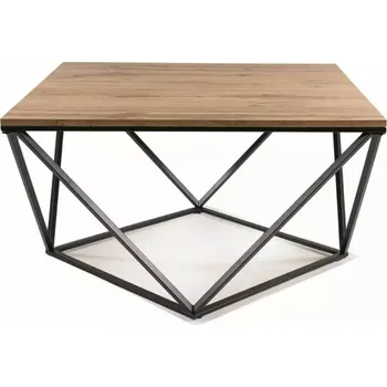 Konferenční stolek Designový konferenční stolek SULO - dub / černý