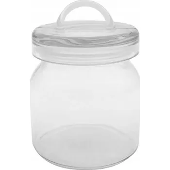 Sklenice Zavařovací Sklenice sklenice se šroubovacím víčkem a úchytem 0,75 l