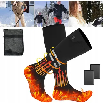 Pánské oblečení Vyhřívané Ponožky elektrické termální návleky zimní ohřívače nohou