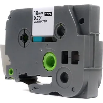 Pásek do tiskárny Ribbon JetWorld White on Clear Replacement Brother 18mm x 8m TZe-145 (TZE145, TZ145, TZ-145, AZE-145, AZE145)