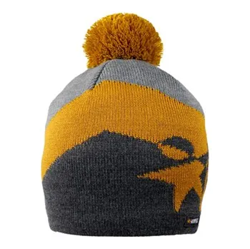 Čepice Čepice Warmpeace LUCKY iron/apricot/grey