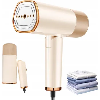Žehlička Napařovač oděvů 1500W STEAMER ŽEHLIČKA parní s regulací páry 168 ml