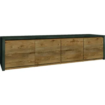 Televizní stolek Stolek pod televizi FEREIRA - dub lefkas / šedý