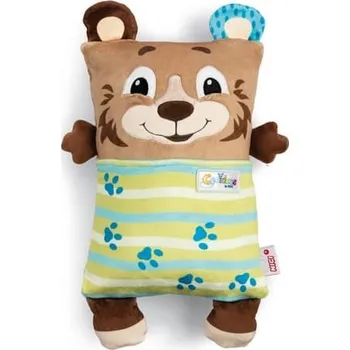 Hračka NICI Cosidoos plyš Medvěd oboustranný motiv 30x20cm