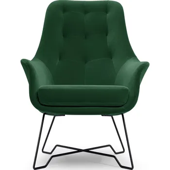 Křeslo Čalouněné konferenční křeslo GANDER - zelené 2