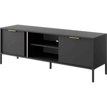 Televizní stolek TV stolek 153 cm HARTSELE - antracitový