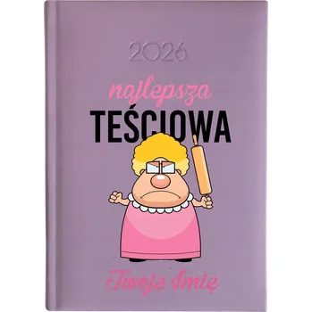 Kalendář Knižní kalendář 2026 A5 FunnyCase vícebarevný