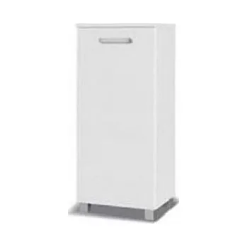 Komoda Úzká komoda s dvířky ANDOVER - bílá