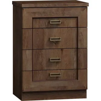 Komoda Úzká šuplíková komoda GIADA - dub lefkas