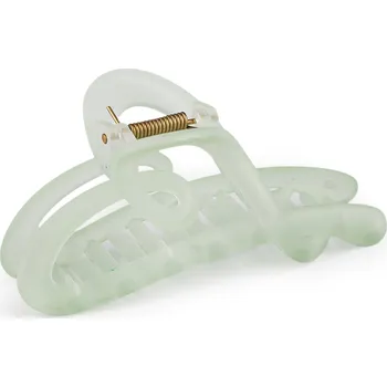 Náramek Skřipec do vlasů srdce, střední, 4 zelená past.sv.