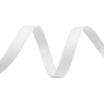 Tunel na kostice prádlový šíře 10 mm, střední, 1 bílá