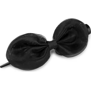 Náramek Sponka do vlasů mašle, střední, 3 černá