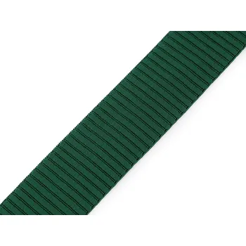Textilní guma Pruženka měkká šíře 38 mm, střední, 2 zelená smrková