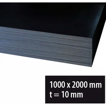 Plech Plech černý za tepla 10 mm (1×2 m)