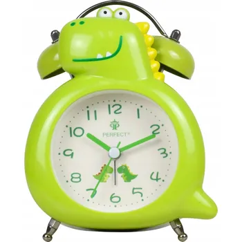 Hodiny BUDÍK DĚTSKÝ KŘEMENNÝ HODINY DINO PERFECT TB13901 PLYNOUCÍ ZELENÝ