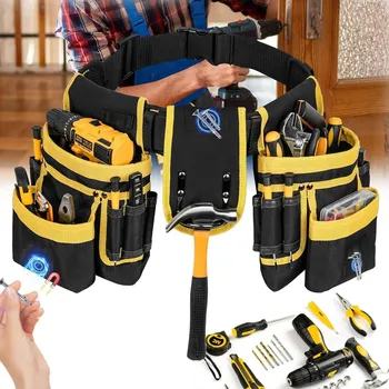 OPASEK NA NÁŘADÍ STAVEBNÍ MONTERSKÝ NA NÁŘADÍ NASTAVITELNÝ 26 KAPES