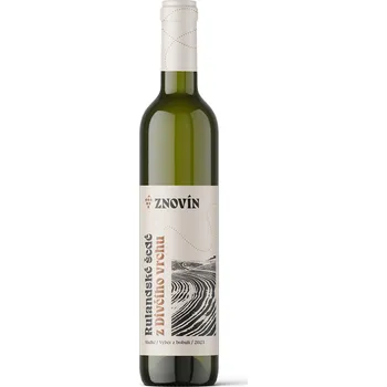Víno Znovín Rulandské šedé 2023 výběr z bobulí 0,5 l (3359)