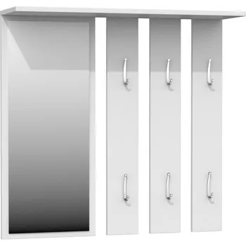 Předsíňová stěna Stěna do předsíně ANDRUS - matná bílá