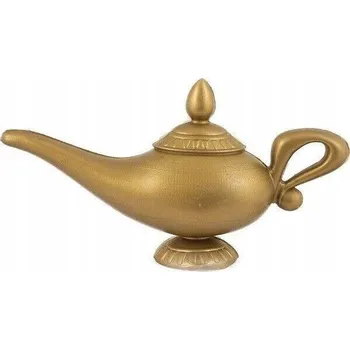 Lampička LAMPA ALADINOVA LAMPA DŽINA ZLATÁ 22 cm
