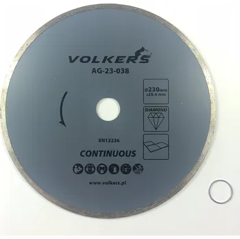 Řezný kotouč Diamantový kotouč plný, 230 x 25,4 mm