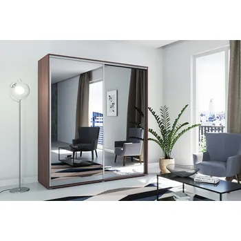 Šatní skříň Prostorná šatní skříň AMADEO, šířka 125 cm, výška 245 cm