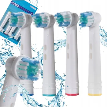 Elektrický zubní kartáček HLAVICE HLAVICE KARTÁČKŮ pro zubní kartáčky BRAUN Oral-B EB-17P - náhrada