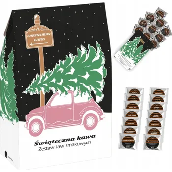 Vrták Sada 10 chuťových káv na Vánoce Mikuláše pod vánoční stromeček