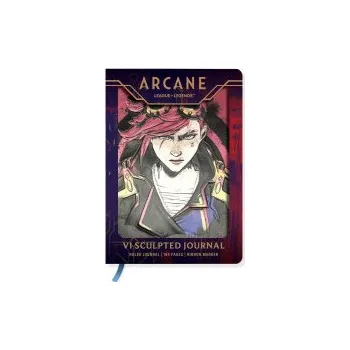 Cizojazyčná kniha Arcane Sculpted Journal: VI (Pevná)