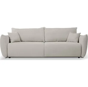 Pohovka Dvousedačka s úložným prostorem SUDBURY - stříbrná