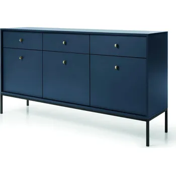 Komoda Velká kombinovaná komoda ORFEA - tmavě modrá