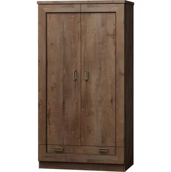 Šatní skříň Dvoudveřová šatní skříň 90 cm MERLO - dub lefkas