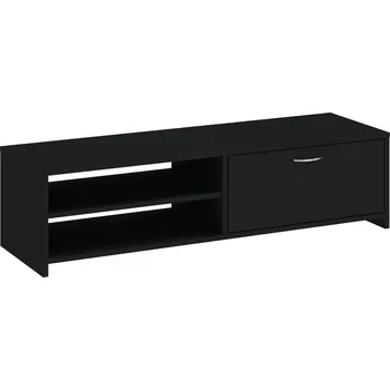 Televizní stolek Stolek pod televizi LAMPASES - černý